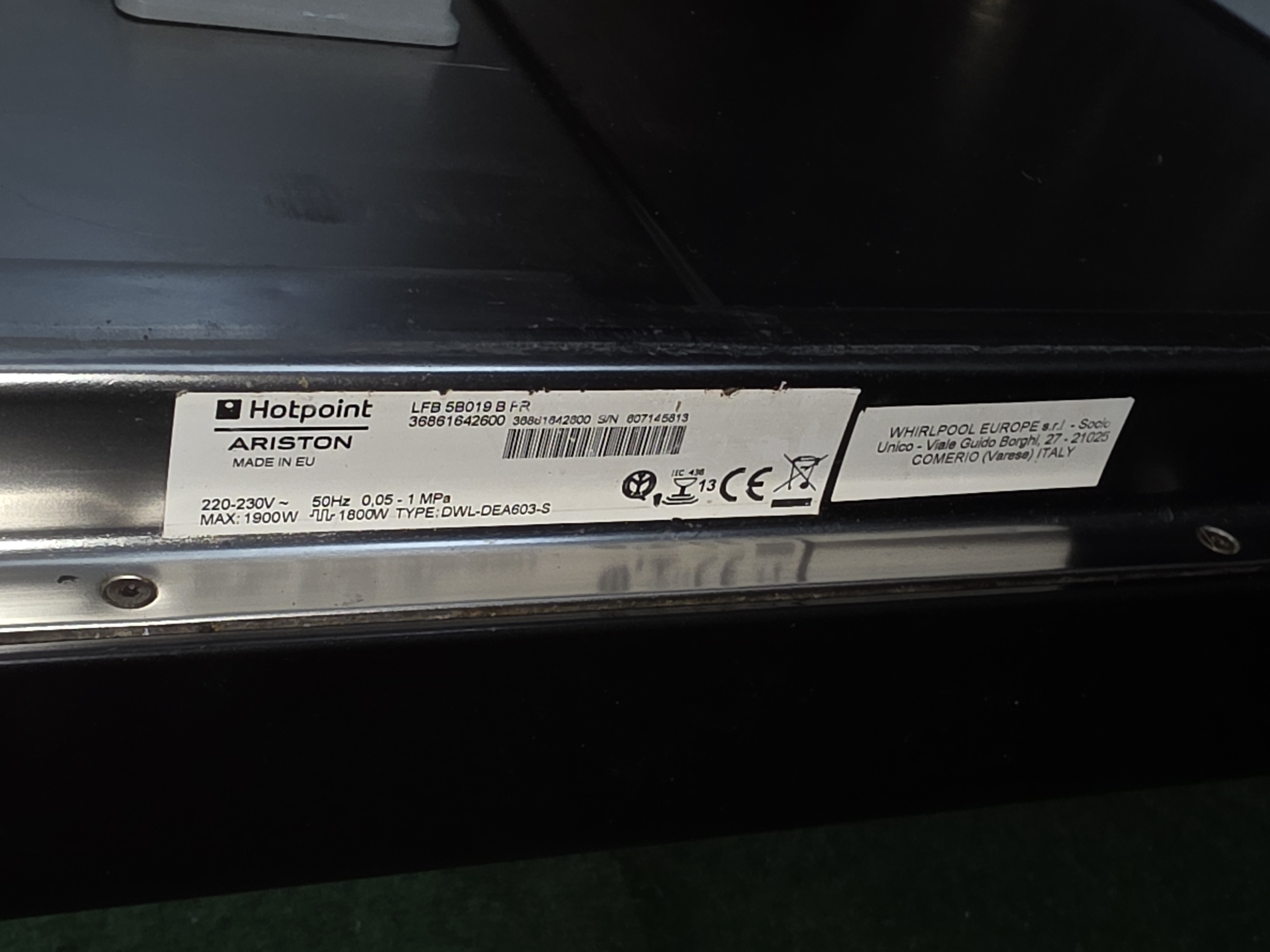 Lave vaisselle Hotpoint - photo 3